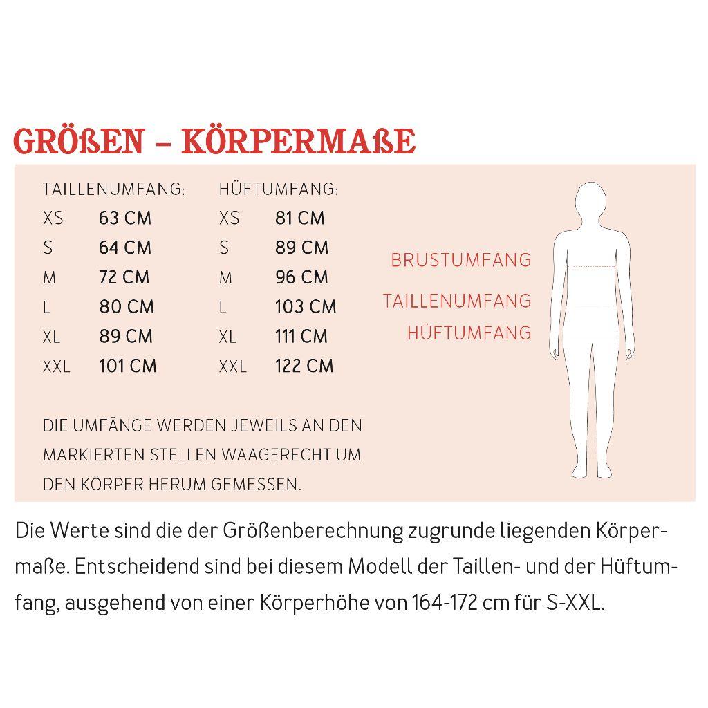 Papierschnittmuster gerade Jogginghose Frau Jojo XS-XXL